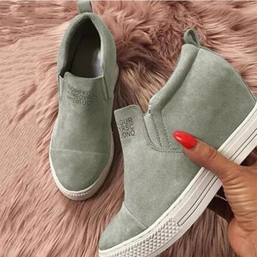 Fashionable Ladys Elevating High Heels Stylish & Practical Spring Seasonal Ankle Booties with Stretchy Straps