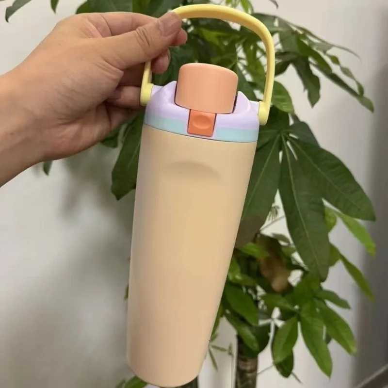 Fashionable cup Stainless Steel Vacuum Double-Layer Insated Sports Water Bottle Perfect Cpanion for Outdoor Sport Adventure Y251110