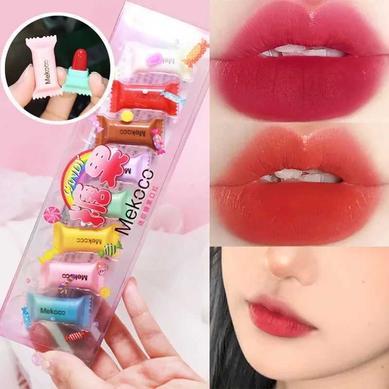Mini Portable Candy Lipbalm Set Moisturizing Student Lipstick Youthful and Lively 8-color Waterproof Lasting Lip Gloss Gift BoxT251110