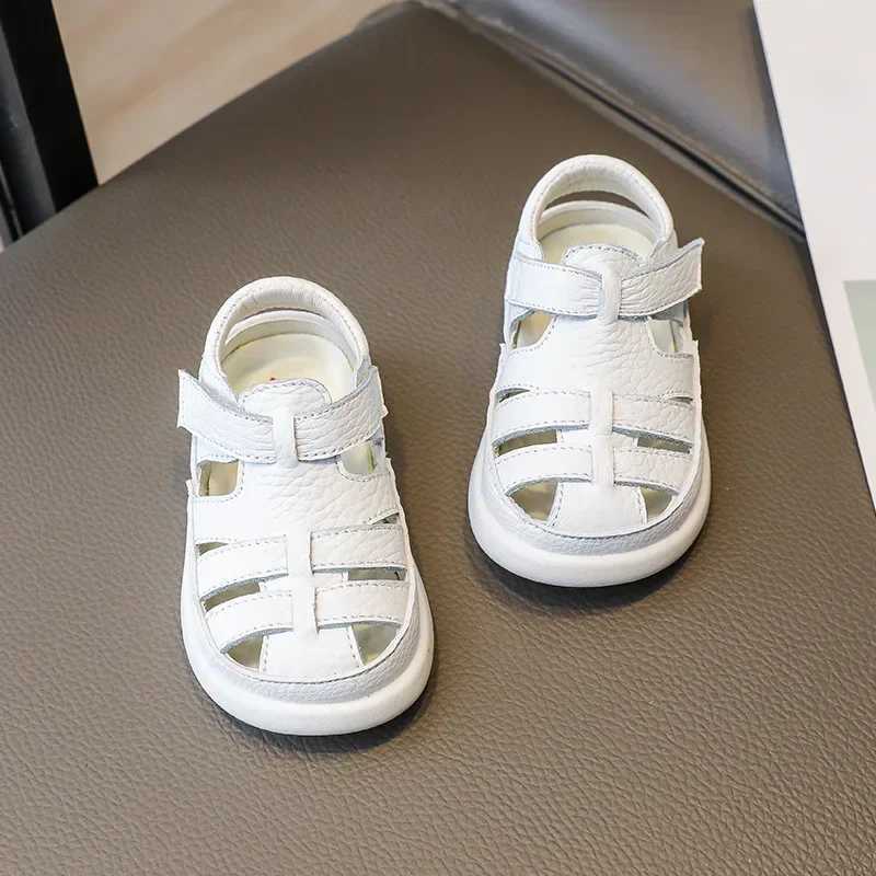 Baby boys sandals girls casual shoes summer baby and toddler shoes anti slip leather sports beach sandals Z250410