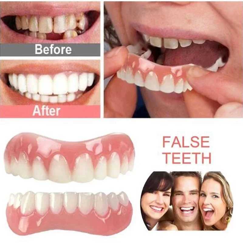 Silicone dentures cosmetic dental veneers male and female dental hygiene tools dental veneers dental cosmetics M250410