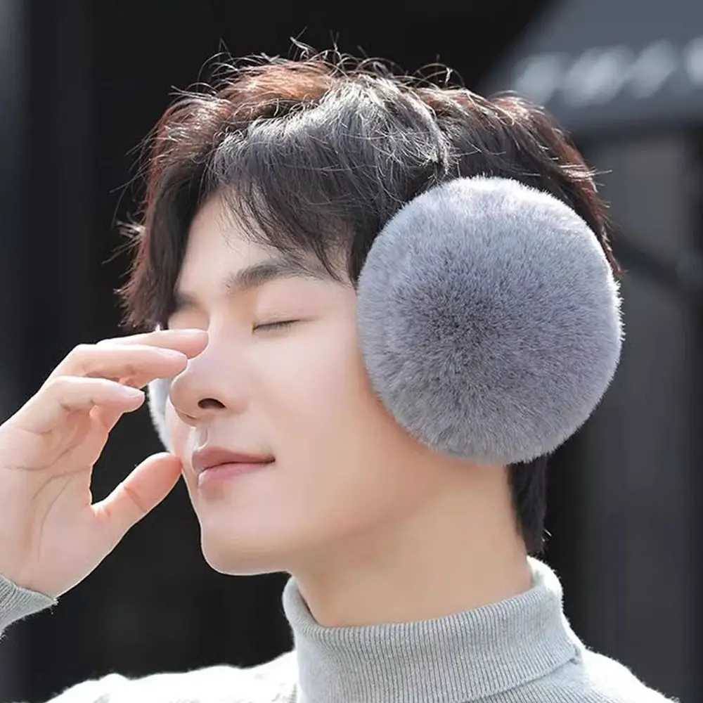 Cartoon Foldable Warmth Eartips Adjustable Rabbit Hair Ear Warmers Cold Proof Anti Cold Warm Ear Cushions Male Female W251110