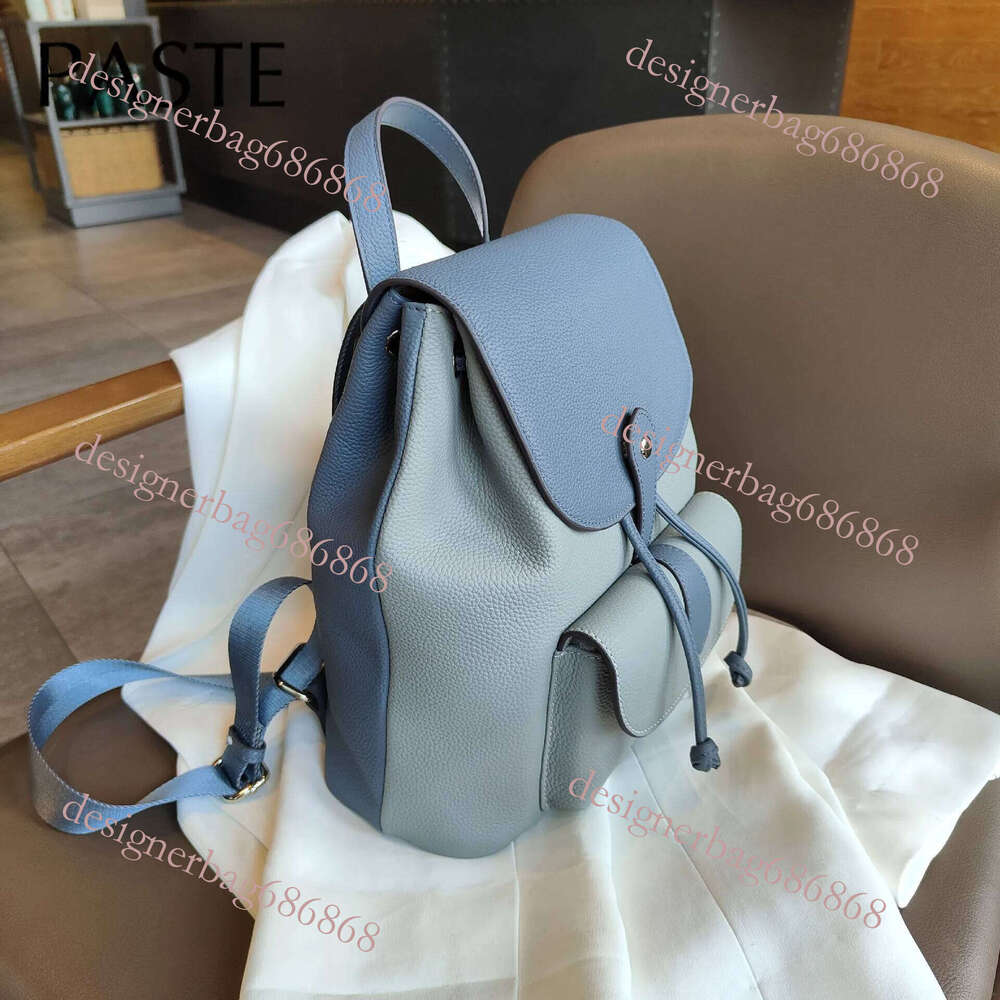 Designer Bag Tote Bag Shoulder Bag Retro String Cover Close Anti Theft Design Hit Color Women Backpack Genuine Cow Leather Female College Style Bagpac
