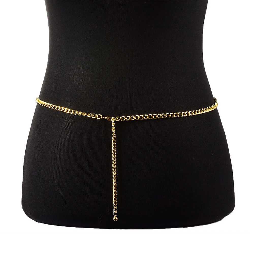 2023 New Body Chain Waist Chain Wen Fashion Sun Moon Metal Waist Chain Punk Spicy Girl Chain Accessories Belt Jewelry Gifts X250410