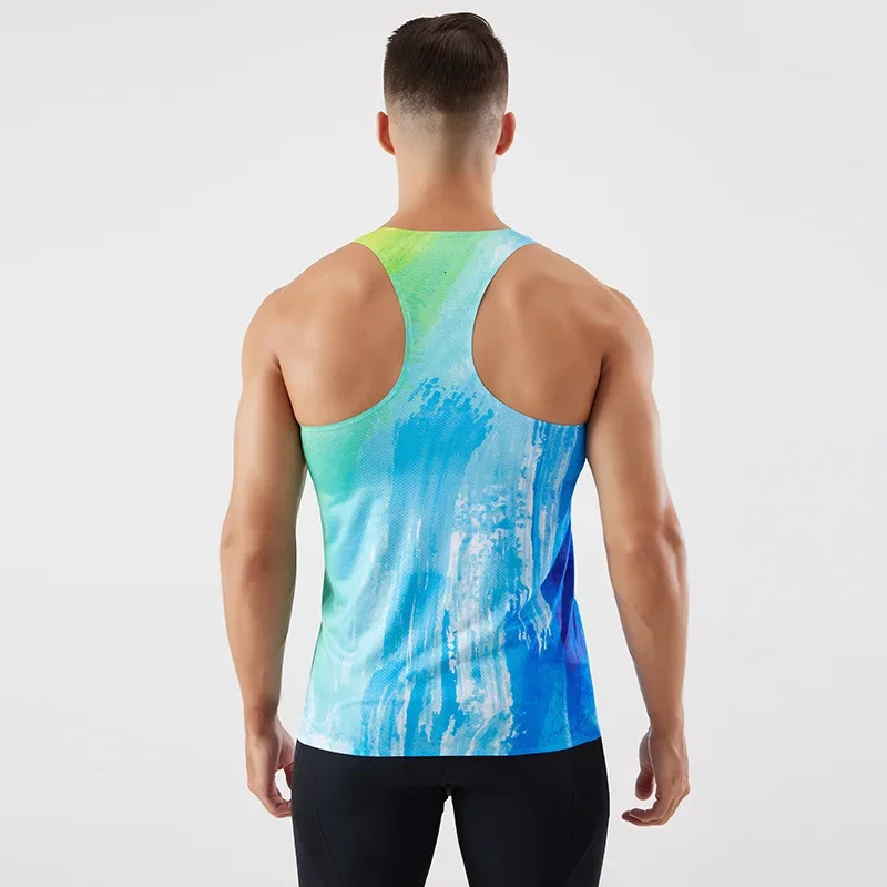 Womens sleeveless sports vest summer marathon fast dry vest womens sports vest 250408