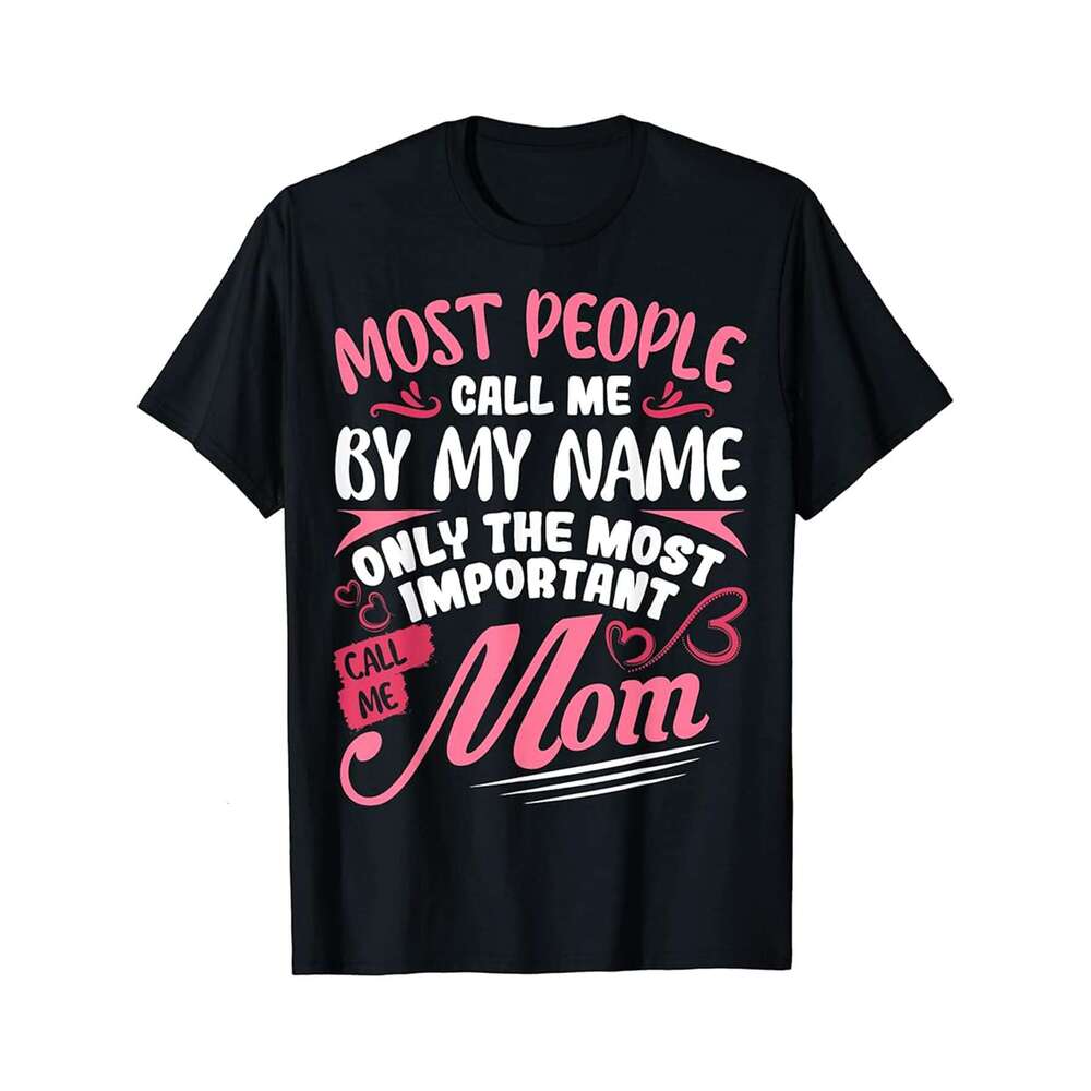 Designer T shirt Funny Mothers Day Gift For Mom Mommy I Love My Awesome Mom - 220g T shits