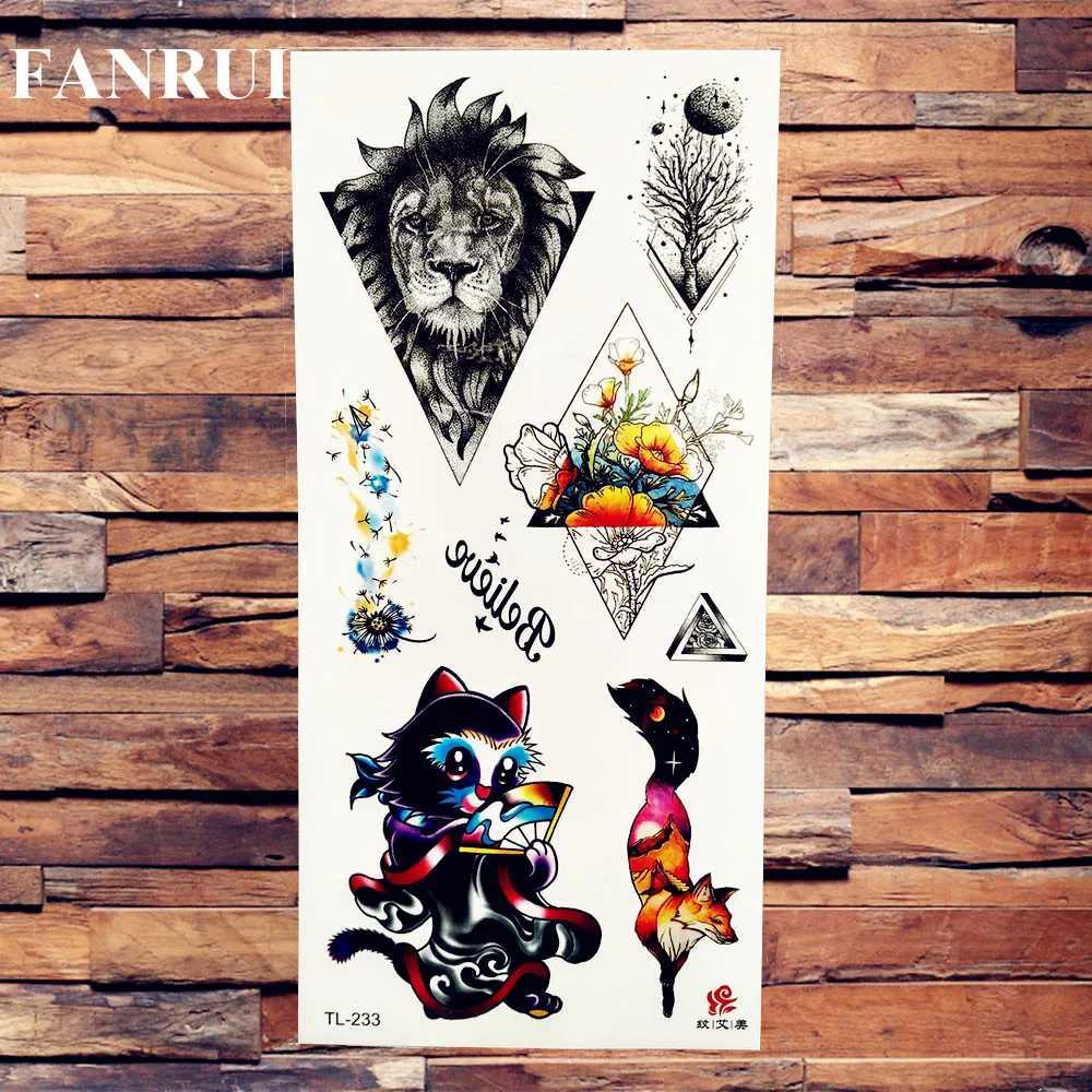 Sexy Lips Cherry Fake Temporary Tattoo Butterfly Stickers Body Art Arm Waterproof Adult Tattoo Paper Female 3D Tattoo W250410