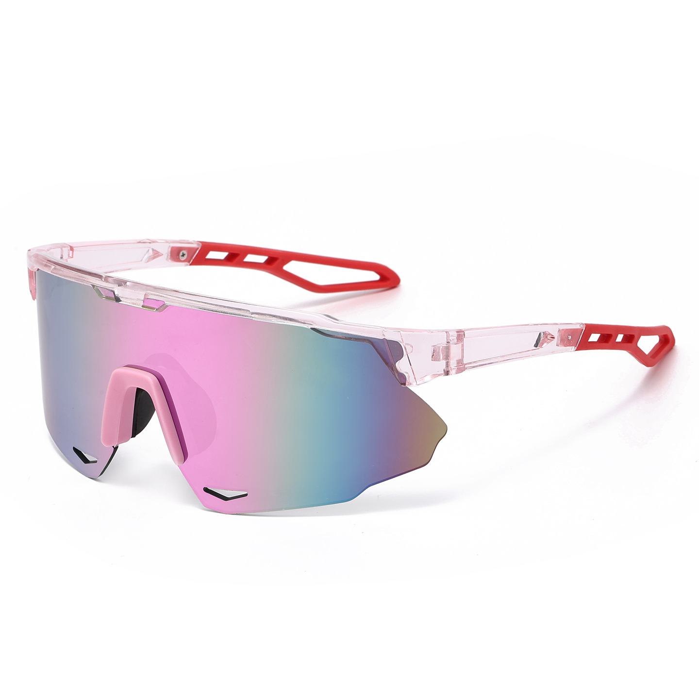 New Cross-Border European & American Style Vibrant Mountain Bike Cycling Glasses Outdoor Running Sports UV-Protective Coated Sunglasses