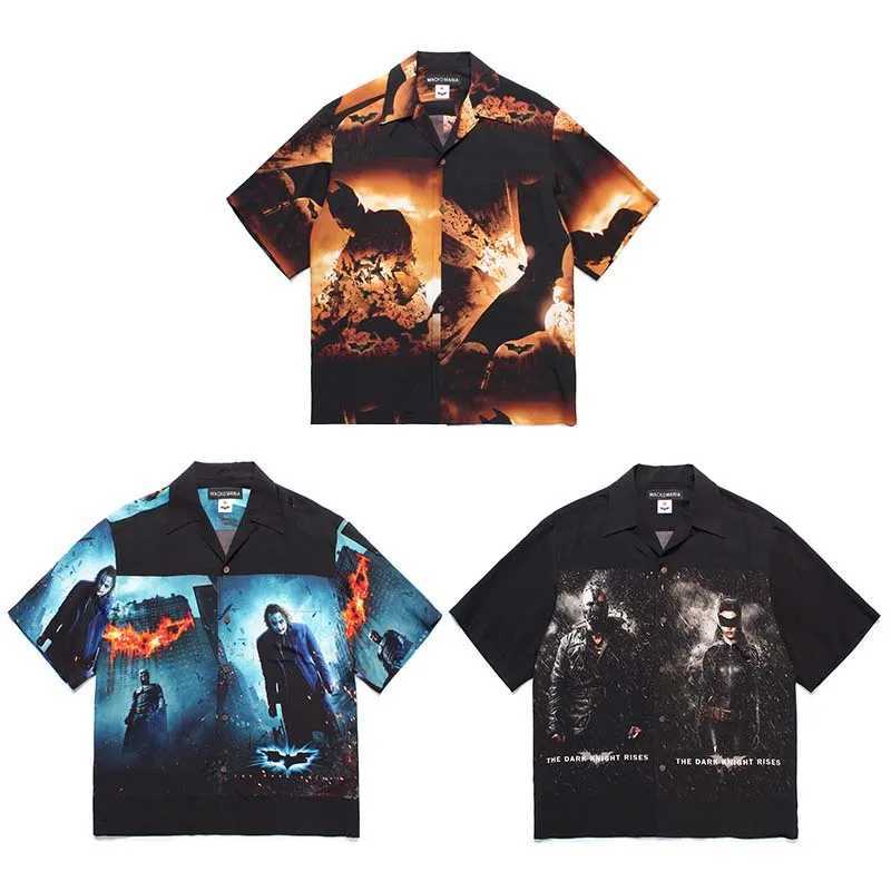 2025 New Hawaii Beach Shirt Mens High Quality Loose Casual Trend Summer T-shirt Top T-shirt X250410