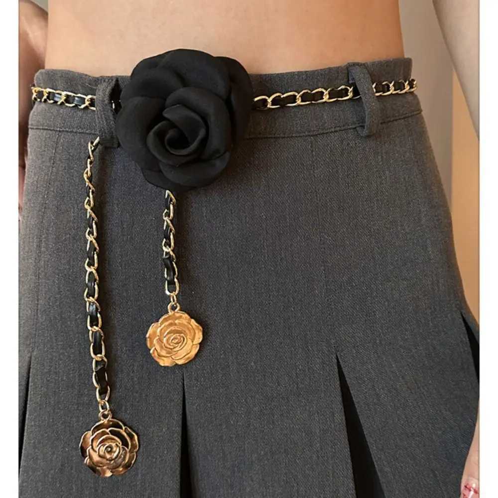 1 piece of Lia waist chain accessory used for Wens fashion flower chain belt decoration dress chain X250410
