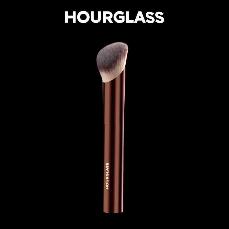 Hourglass Makeup Brush- No21 Ambient Soft Glow Foundation Brush Soft Fiber Hair Fashion Design Single Face Brush L251110