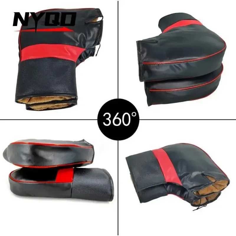 Motorcycle Handlebar Muffs Gloves Winter Warm Handle Waterproof Windproof Motorbike Grip Thermal Cover Motorcycle Accessories S25118