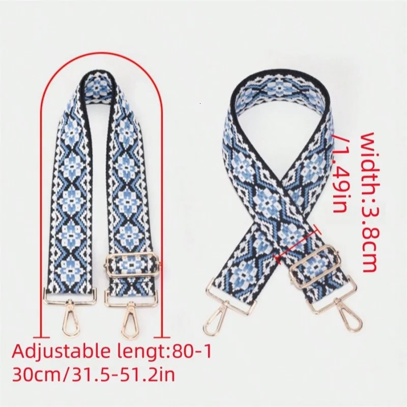 Bag Strap Handbag Belt Wide Shoulder Bag Strap Replacement Strap DIY Bag Part Adjustable Belt Bag Accessories Shoulder Strap Sty 251110