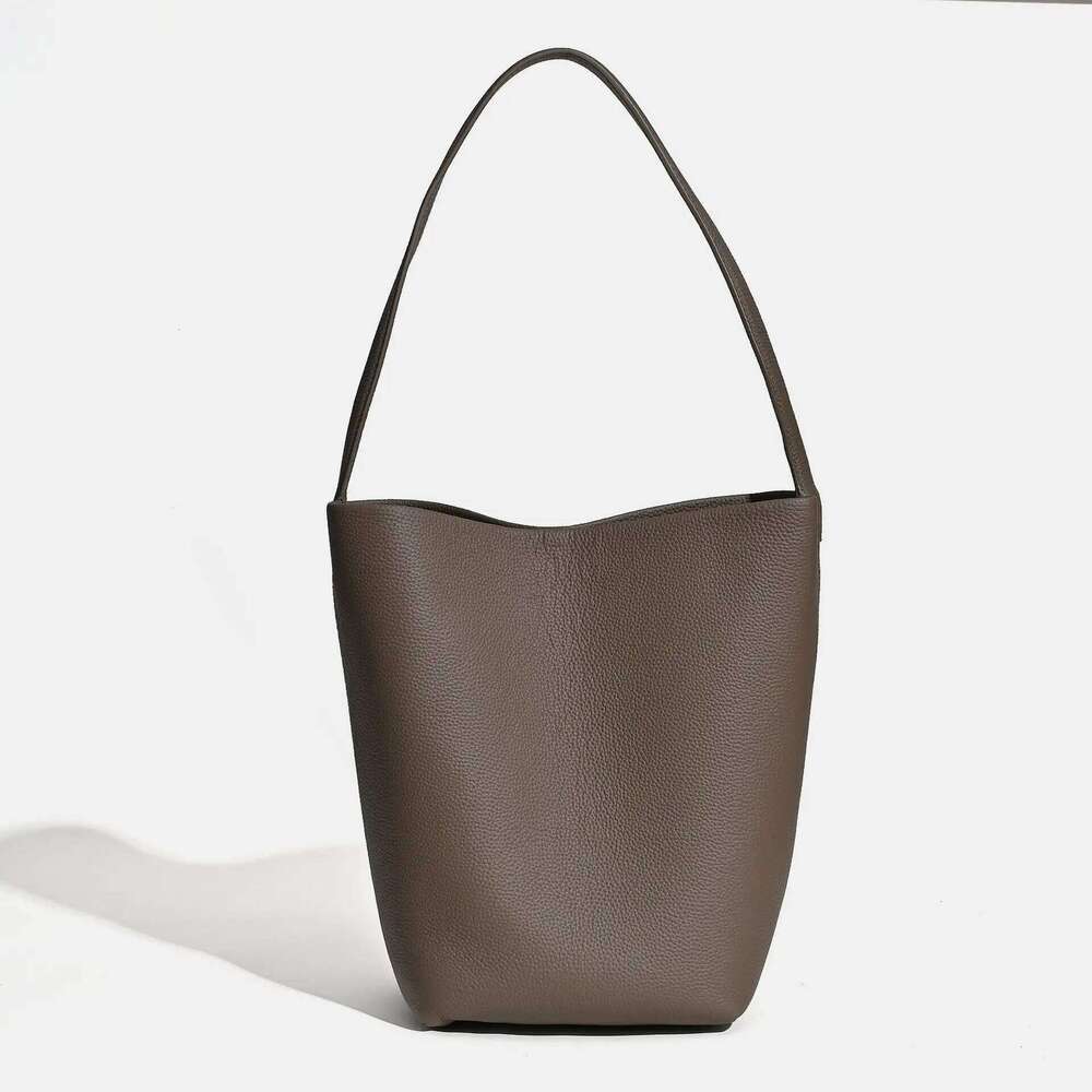Mendy Bucket Tote Large Women Minimalist Big Cowskin Shoulder Shopper Bag High Quality Cowhide Leather Handbag Designer