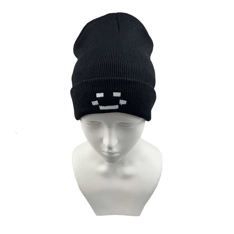 Autumn Winter Women Men Embroidery Knitted Hat Quackity Warm Beanies Hats It Makes You Look CoolXJ251110
