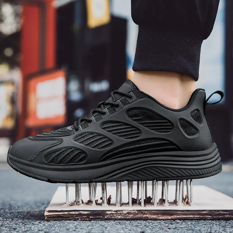 Men's Outdoor Hiking Shoes Anti-Puncture Anti-Slip Cross-Country Training Casual Trekking Shoes