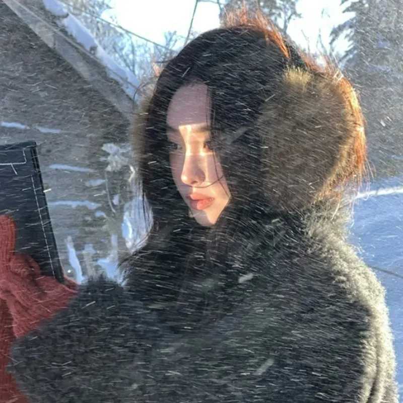 INS Faux Mink Fur Earmuffs for Women Men Brown Plush Cold Protection Wind-proof Ear Cover Girl Outdoor Winter Keep Warm Earplugs W251110