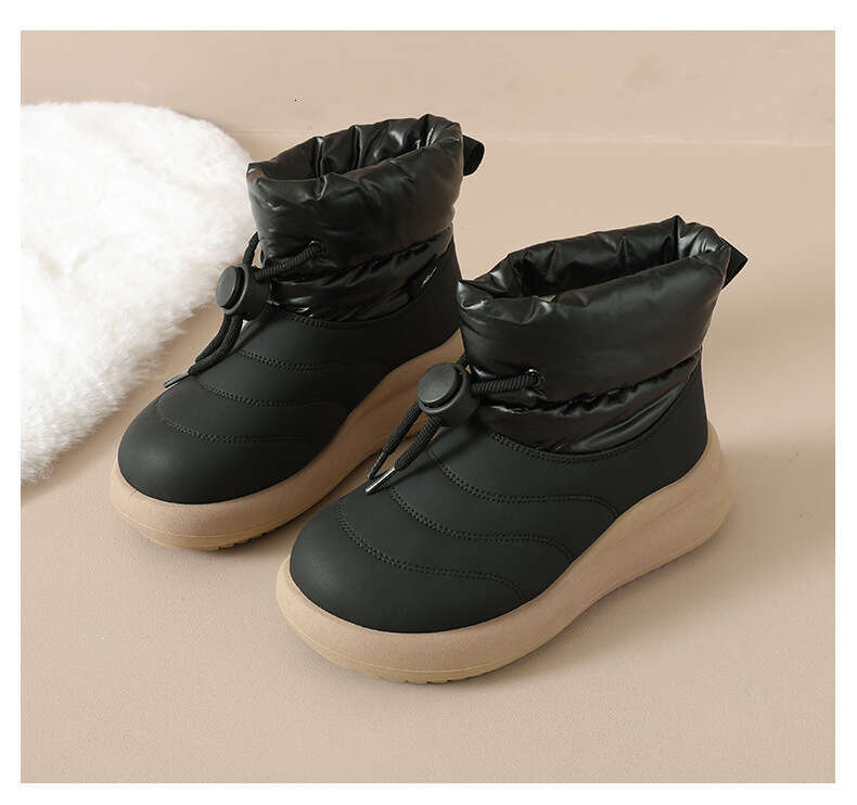 28121 Big Toe 2025 Women's Northeast Anti-Slip Cold-Proof Warm Fashion Thick-Soled Outdoor Hiking Snow Boots