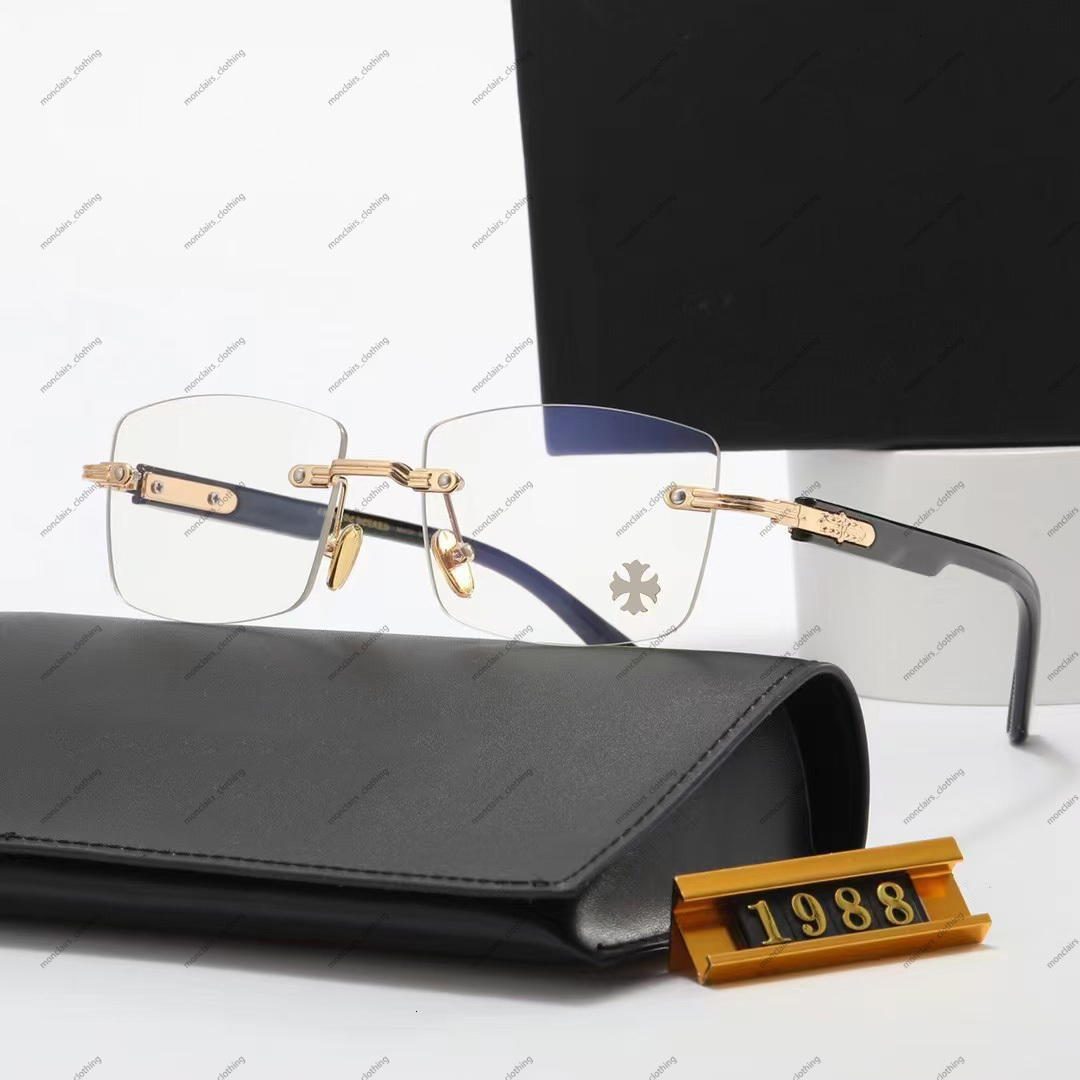 Chrome Sunglasses Cross Sunglasses Designer Glasses Sunglasses For Women heartsglasses Frames Heartslies Eyeglass 19881