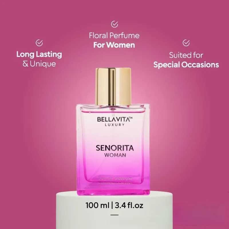 Floral Fresh Long Lasting Unisex Perfume 100ml Elegant Captivating Fragrance with Pomegranate Magnolia Musk Aroma X251110