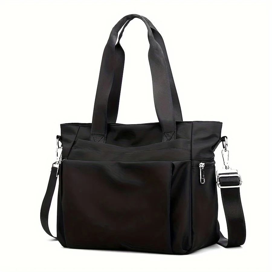 Simple and stylish large capacity womens bag nylon cloth lightweight versatile single shoulder casual handbag c 251110