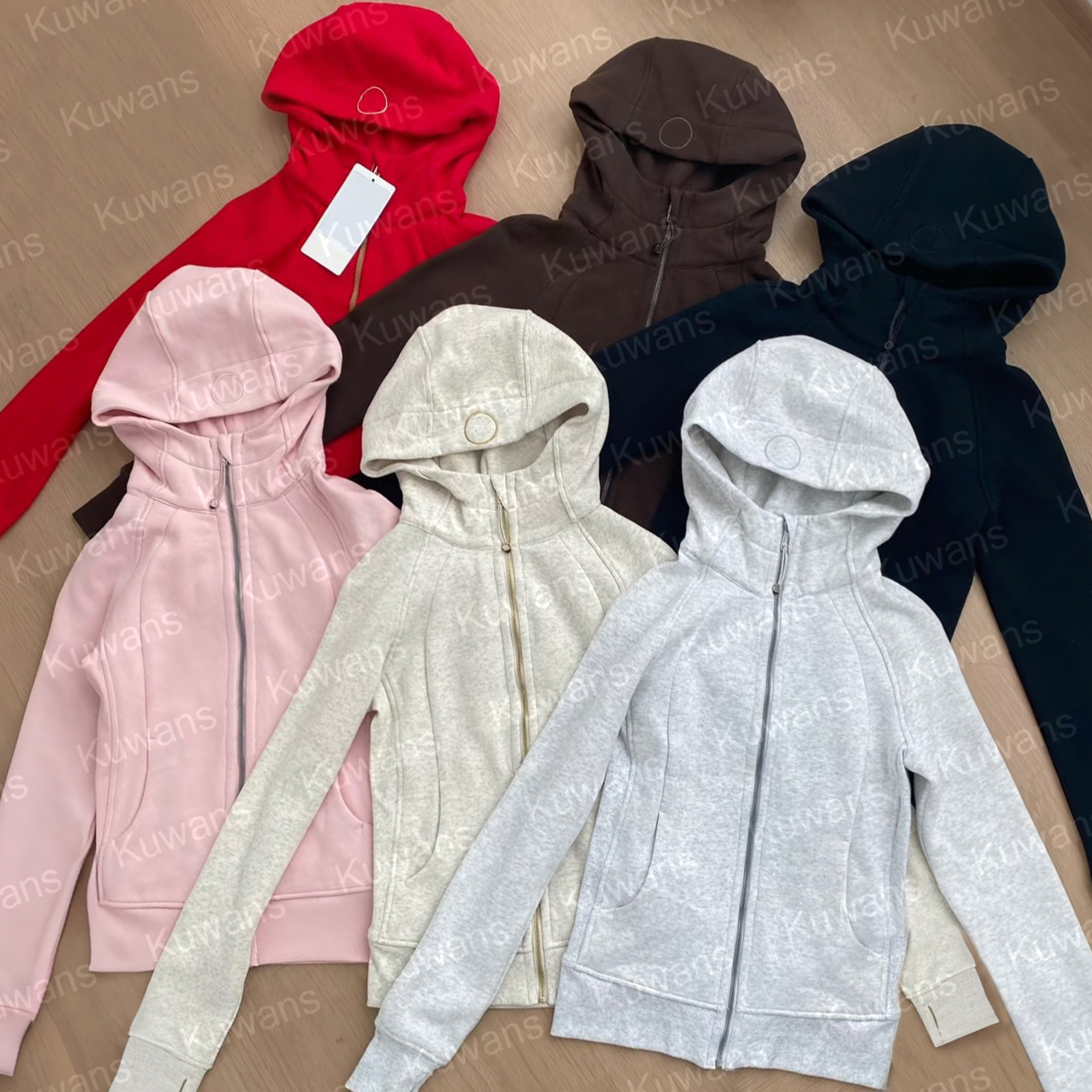 Women's Set Full Zip Hoodie Up Shaping Waist Jacket Oversized Half Zip + Pants Sweatpants Sweat Long Clothes Outfit Sports Sportswear Yoga S-3XL