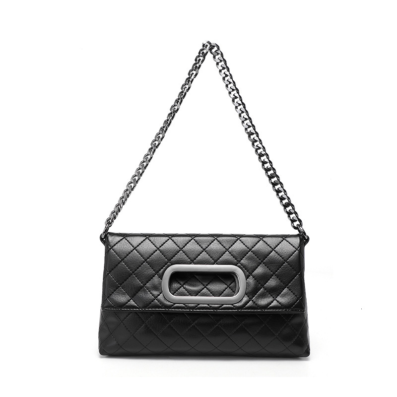 designer bag Fashionable Lingge Folding Handbag for Women's One Shoulder Chain Crossbody Tote Versatile New High end Wallet storage bag