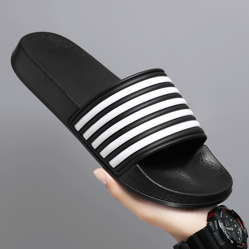 Ultra light soft sole unisex Slippers Summer Beach Slides Bathroom Anti-Slip Slipper Fashion men women Flip-Flops plus size 39-48