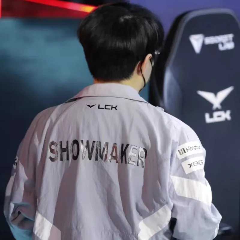 DK LOL Game World Finals Team Uniforms Jackets LCK Deft ShowMaker Player Spring Summer Same Jacket Costume W251110