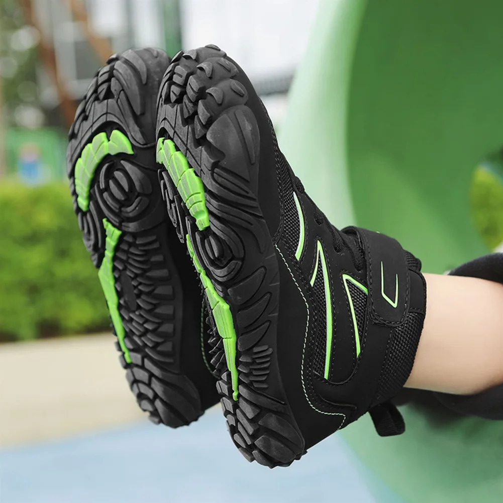 Wide toe childrens snow boots small/large childrens minimalist barefoot shoes anti slip boys casual shoes comfortable childrens boots 250403