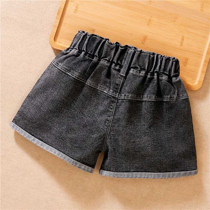 IENENS Childrens Baby Girls Summer Denim Shorts Jeans Childrens Girls Casual Shorts Baby Bottom Z250410