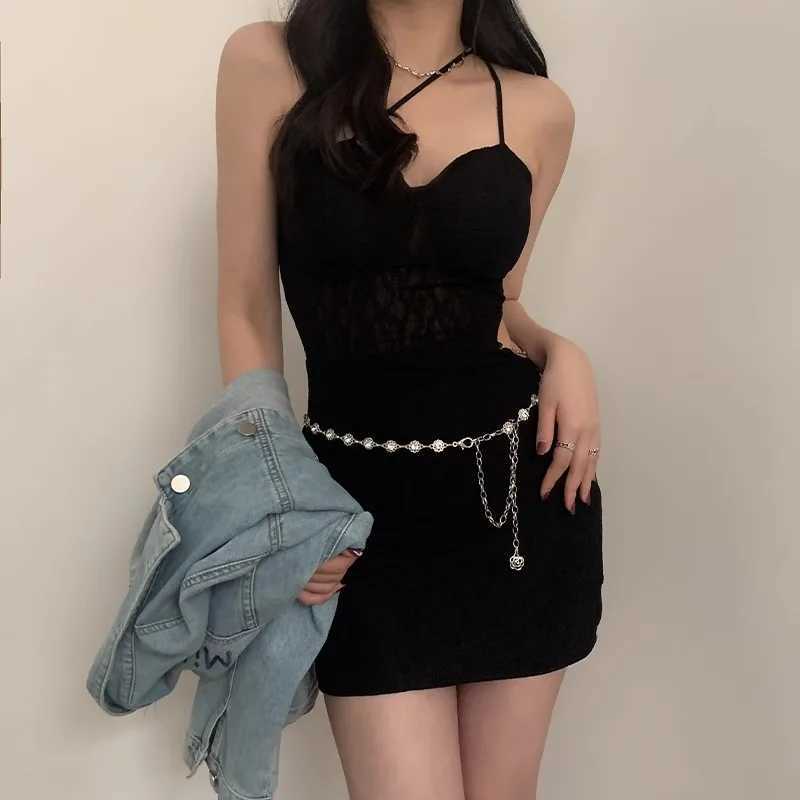 Metal Chatelaine High Fashion Summer Dress Fashion Ins Style Decorative Set Thin Strip Fashion Chain X250410