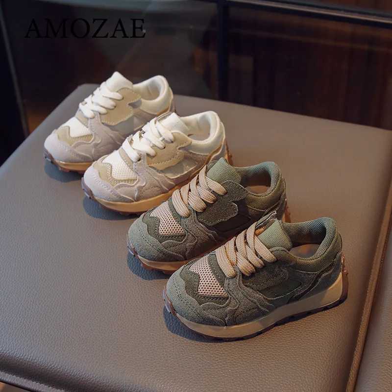 Kids Shoes for Boys Girls Soft Sneakers New 2025 Fashion Sports Running Shoes Children Flat Casual Baby Toddler Outdoor Shoes W251110