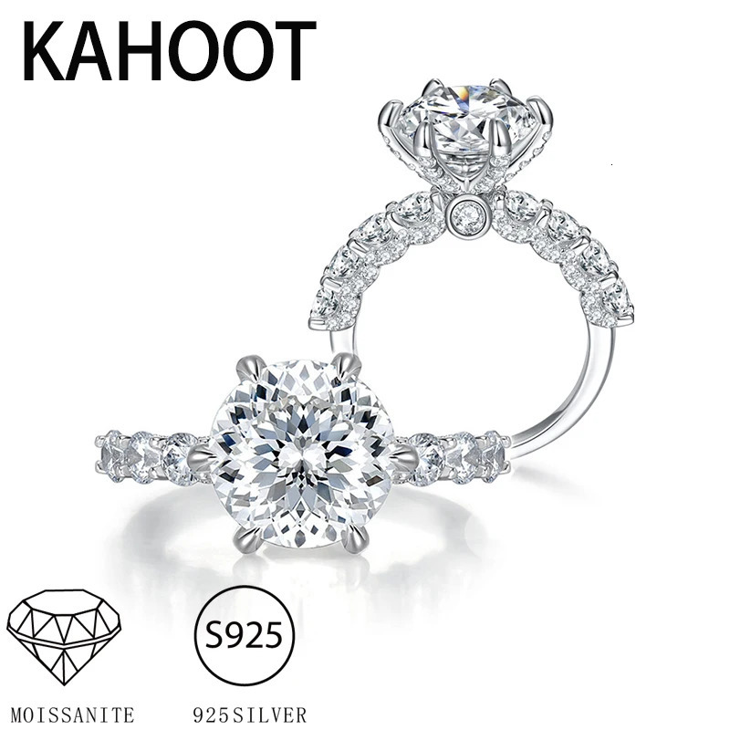 925 silver 3 carat wedding ring classic and romantic elegant and luxurious suitable for wedding wear 251103