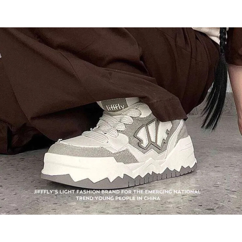 2025 Jifffly Celebrity Style Unisex Four Seasons New Ins Trendy Fashion Couple Style Casual Sports Shoes