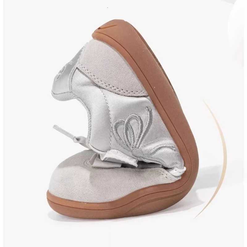 Winter Kids Trainer Shoes Fleece Lined German Army Sneakers Lightweight Soft Sole Casual Sports Shoes for GirlsT251110