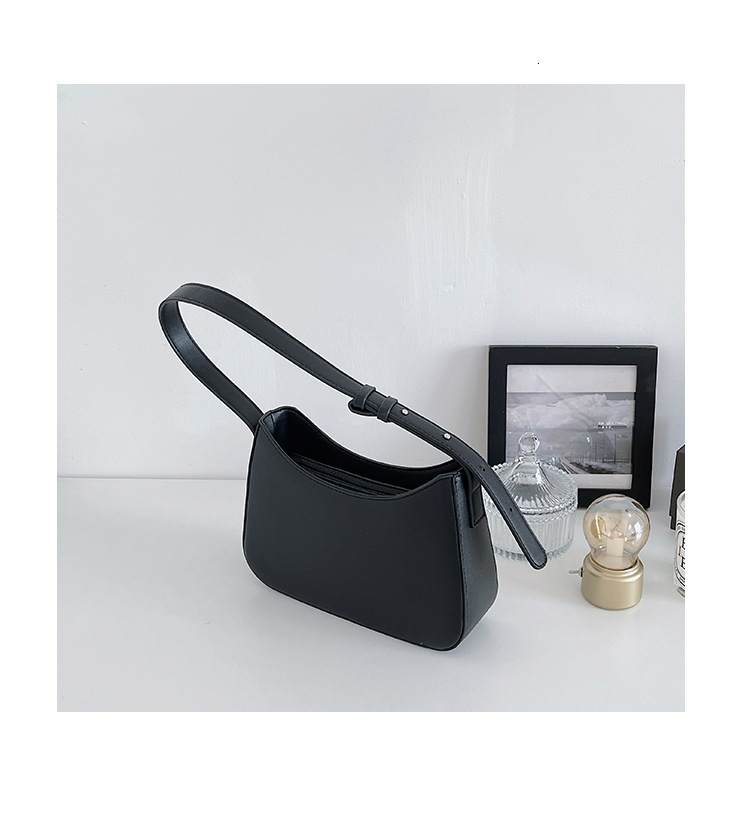 Korean Style Commuter Shoulder Women, High-End Versatile Handbag for Work, Commuting, Elegant Fashion Niche Underarm Bag