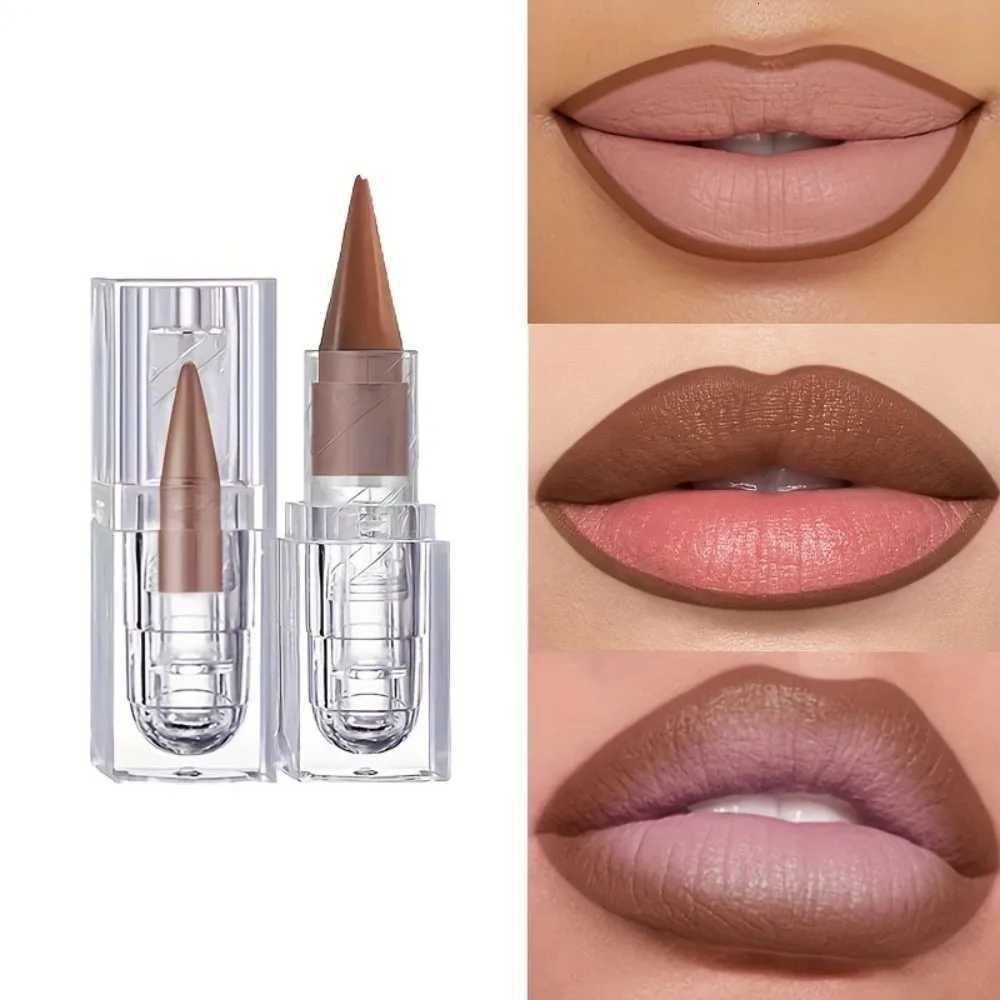 Velvet Matte Waterproof Lip Contour Lipstick Multi functional Long lasting Non stick Cup Rouge Makeup LipglossT251110