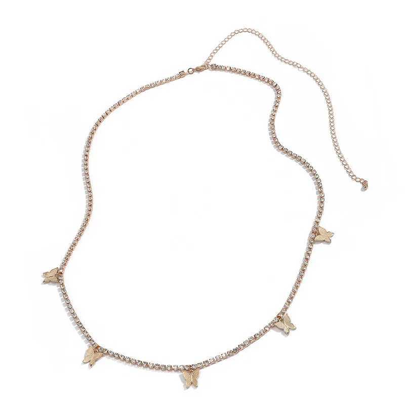 Dovzhna Beach Crystal Chians Sexy Waist Chain Beach Harness Waist Body Chain Fashion Jewelry 2023 New Wholes X250410
