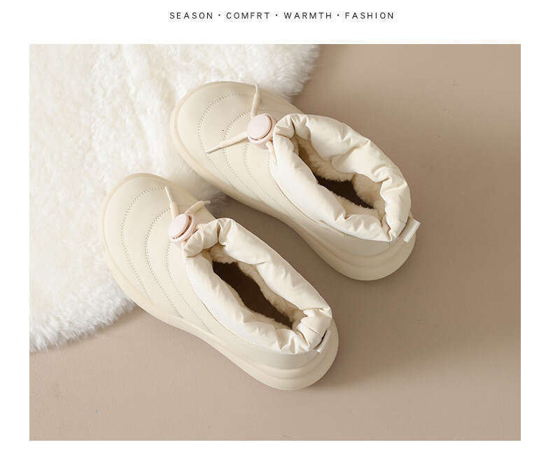 28121 Big Toe 2025 Women's Northeast Anti-Slip Cold-Proof Warm Fashion Thick-Soled Outdoor Hiking Snow Boots