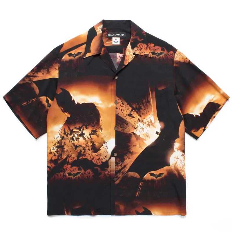 2025 New Hawaii Beach Shirt Mens High Quality Loose Casual Trend Summer T-shirt Top T-shirt X250410