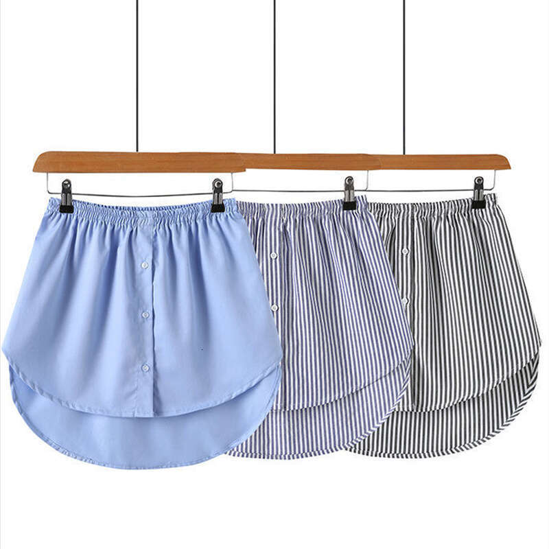 2022 Spring Summer Easy-to-Wear New Shirt Fake Hem Plus Size Inner Wear Half Skirt A-Line Free Shipping Irregular Base Layer