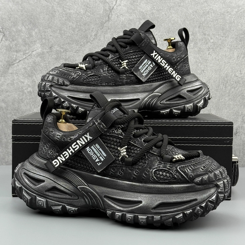 New popular fashion shoes, autumn casual sports shoes, teenage luxury shoes, thick soled height increasing dad shoes, designer shoes