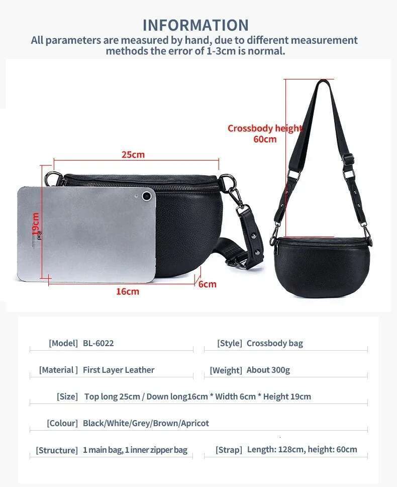 Genuine Leather Small Chest For Women - Simple, Versatile Shoulder Bag & Trendy First-Layer Cowhide Phone Pouch Purse
