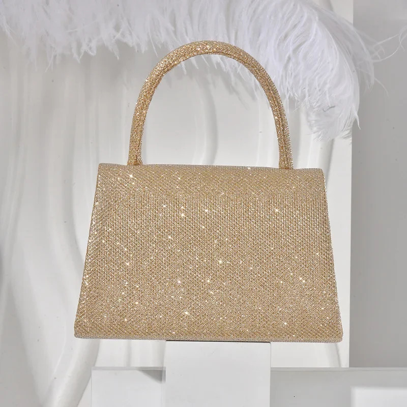 Elegant Butterfly Knot Evening Bag Diamond Embedded Clutch Dress Bag Wedding Reception Handbag Small Square Bag Trendy Cross-Bor R251110