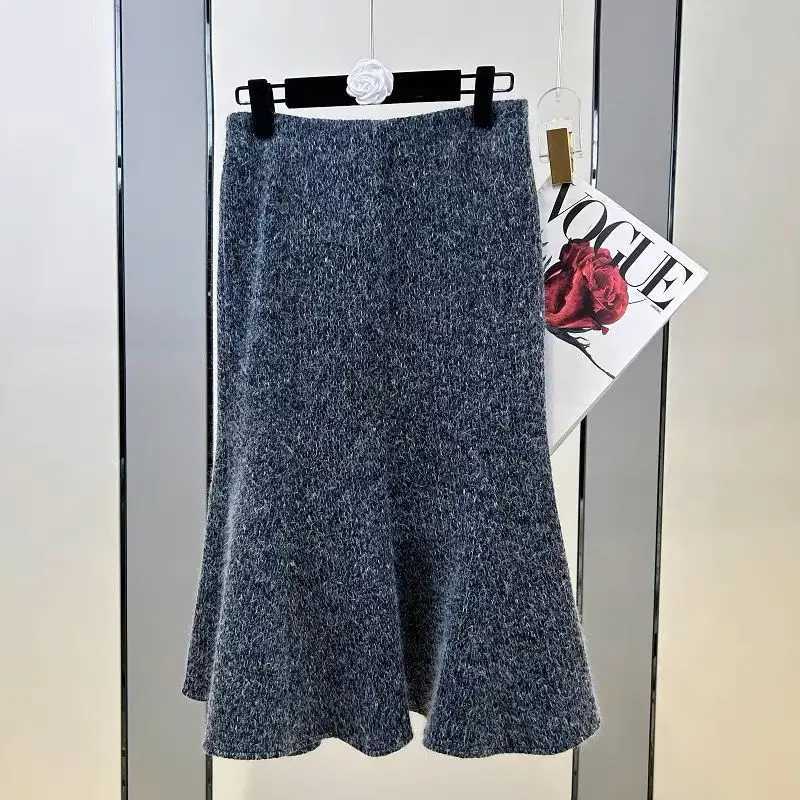 Women Tweed Vintage Suit Blazer Jackert Coat Skirt Two Piece Set Matching Outfit Winter Ladies Work Prom Party Clothing Female W251110