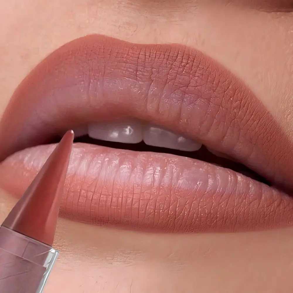 Fine Pointed Soft Fog Lusterless Sexy Brown Red Lipstick Pen Lip Contour Lipliner Contour Color CosmeticsT251110