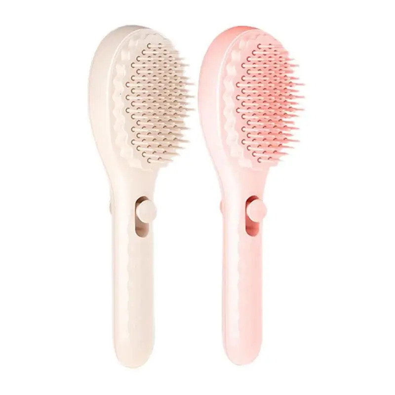 Portable Telescopic Comb with Scalp Massage Self-Cleaning Womens Salon Styling Tool Compact Magices Comb 251107