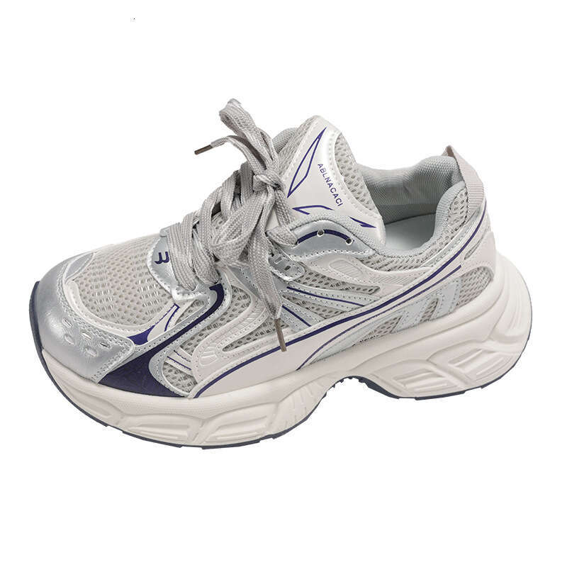 Queen Style Hot Retro Height-Increasing Thick-Soled 2025 New Soft-Soled Versatile Sports Shoes