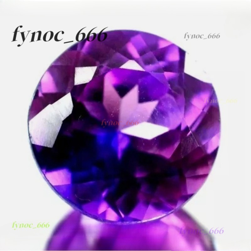 Natural Cut Round Purple Corundum High Temperature Resistant Wax Inlaid Blue Passed Test Jewelry Making Material